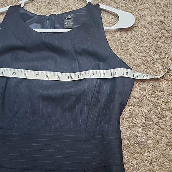 J.CREW Sheat Striped Dress Sz 2 - Picture 7 of 11